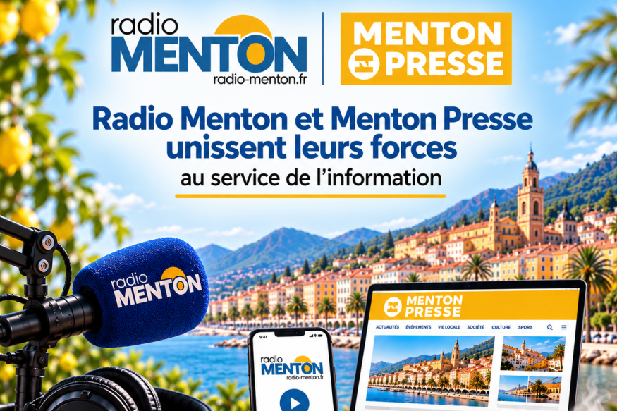 Radio Menton et Menton Presse unissent leurs forces au service de l’information